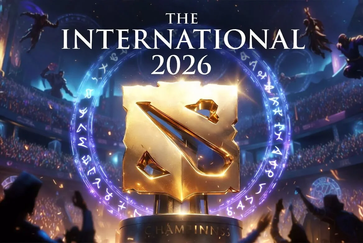 Афиша The International 2026 — чемпионат Dota 2 в Шанхае