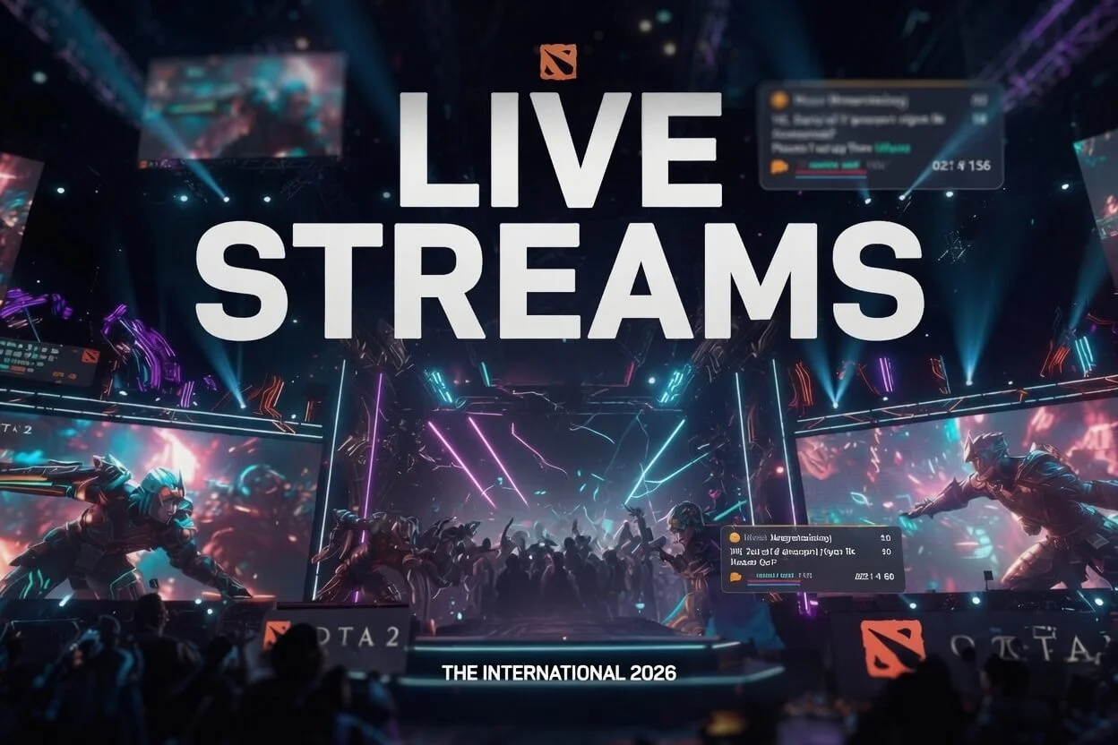 Трансляция The International 2026 — официальные каналы Dota 2